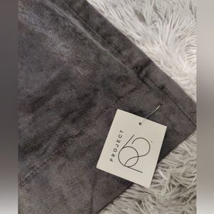 Project 62 Blackout Curtain 54" W x 63" L Gray Rod Pocket, ONE PANEL